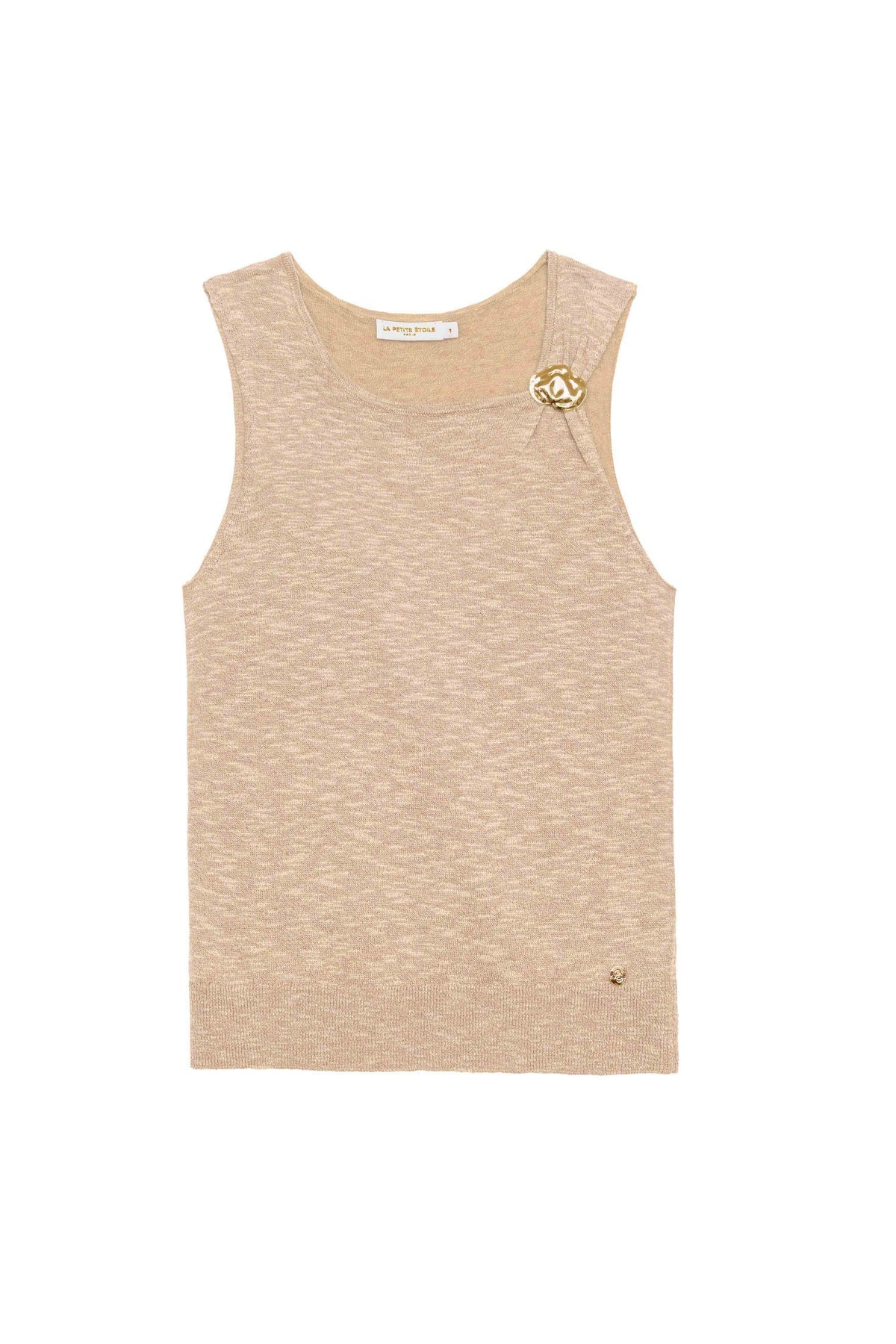 LPE, MINN knitted tank top Beige