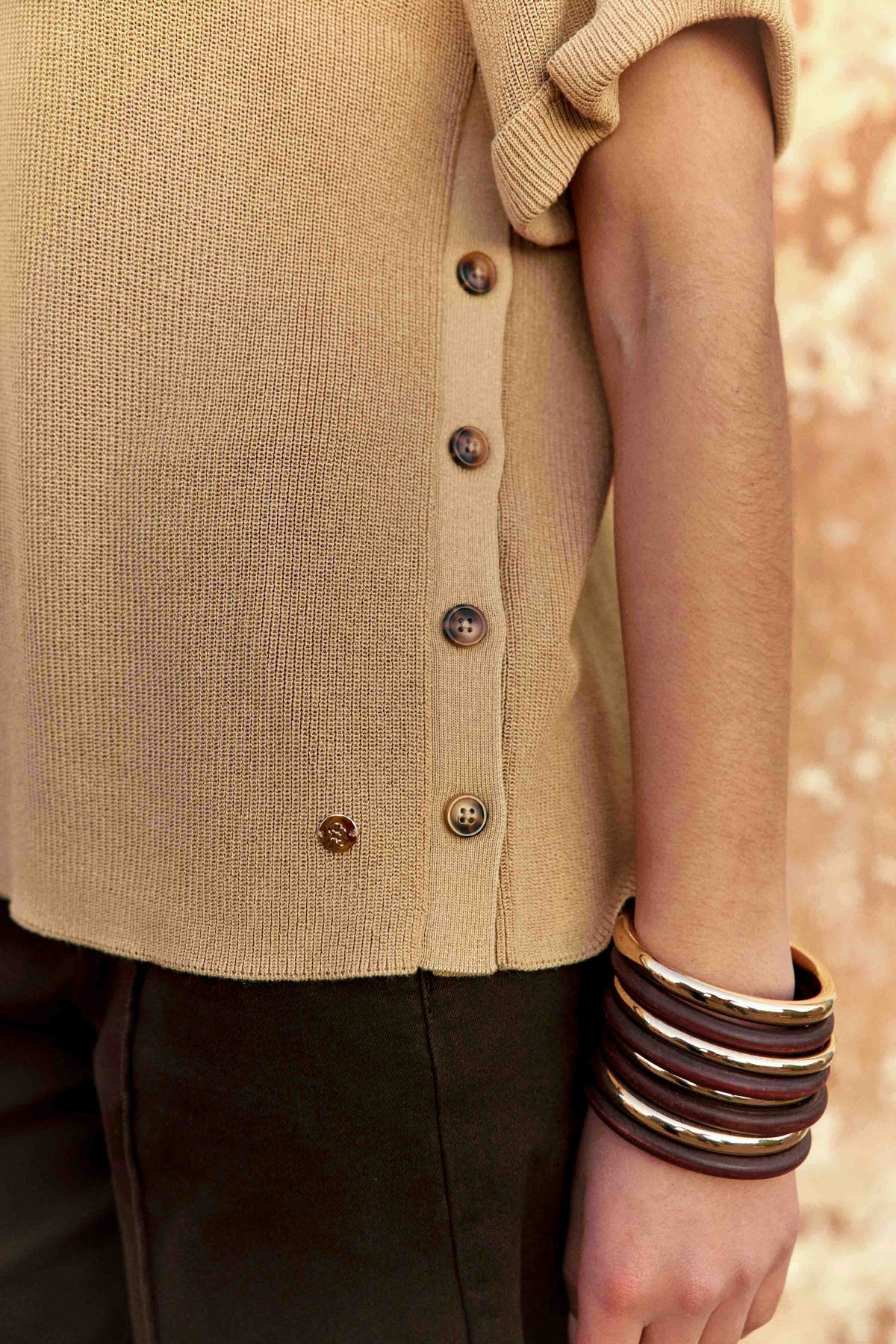 LPE, Pullover MAU camel