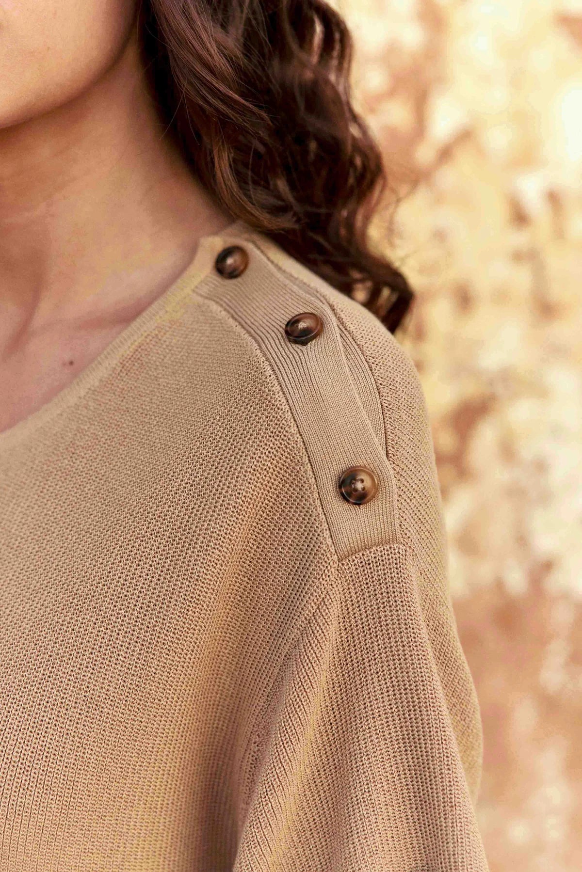 LPE, Pullover MAU camel