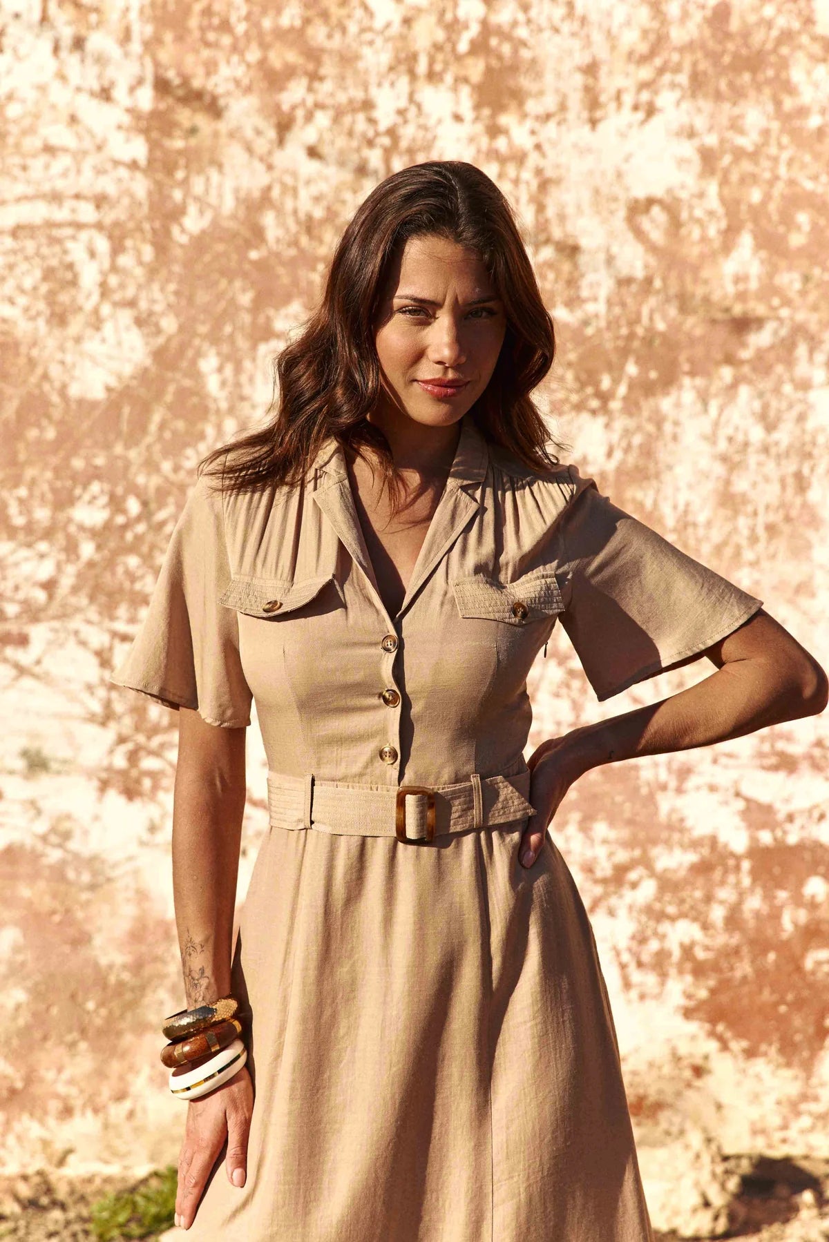 LPE, Dress RAYA Beige