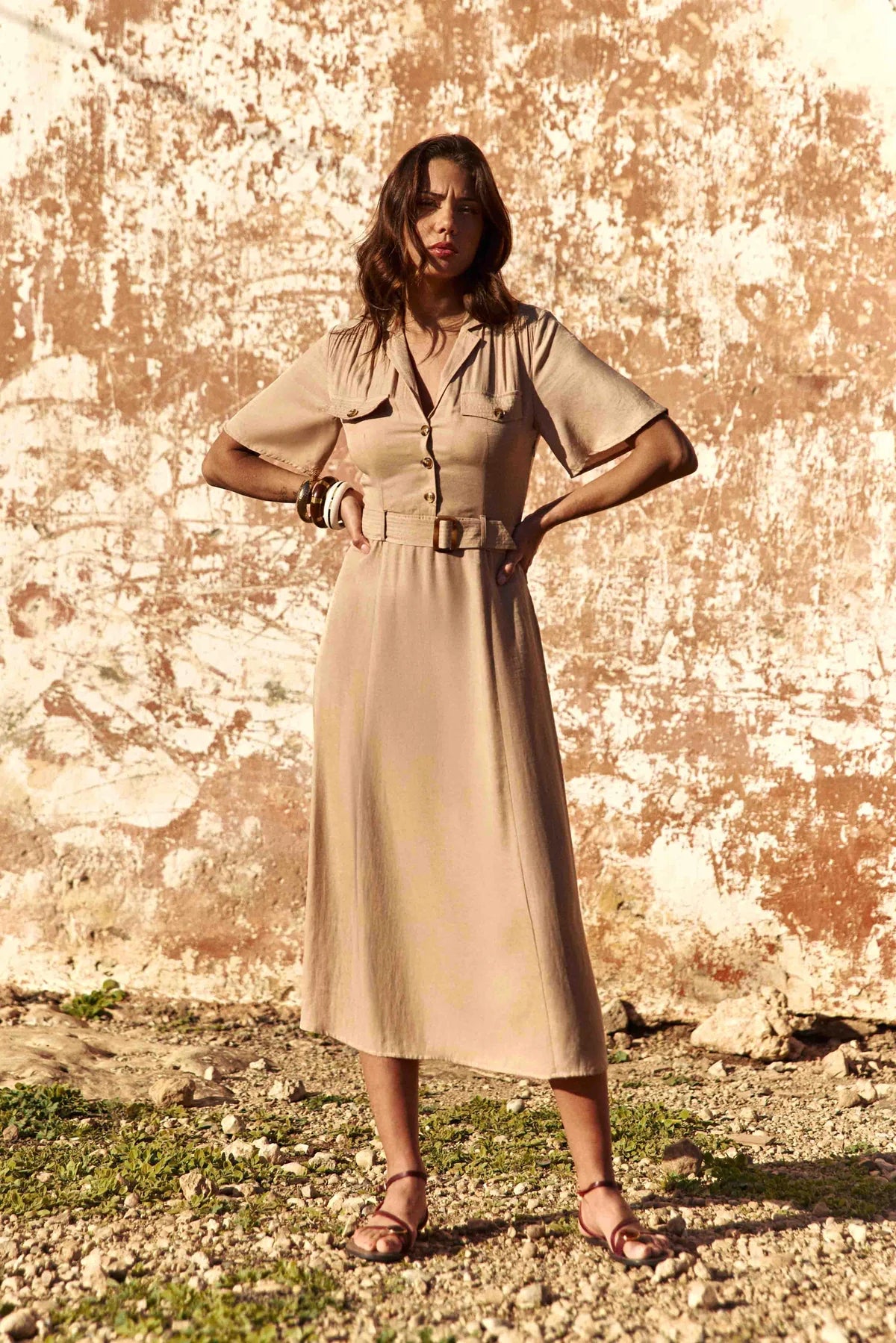 LPE, Dress RAYA Beige