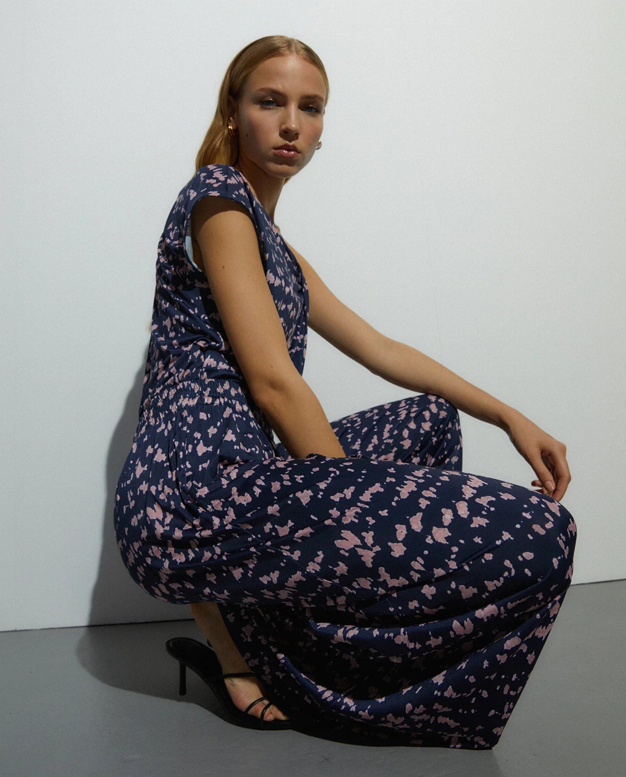 Andam, wide-leg knit trousers with an elasticated waistband 264340
