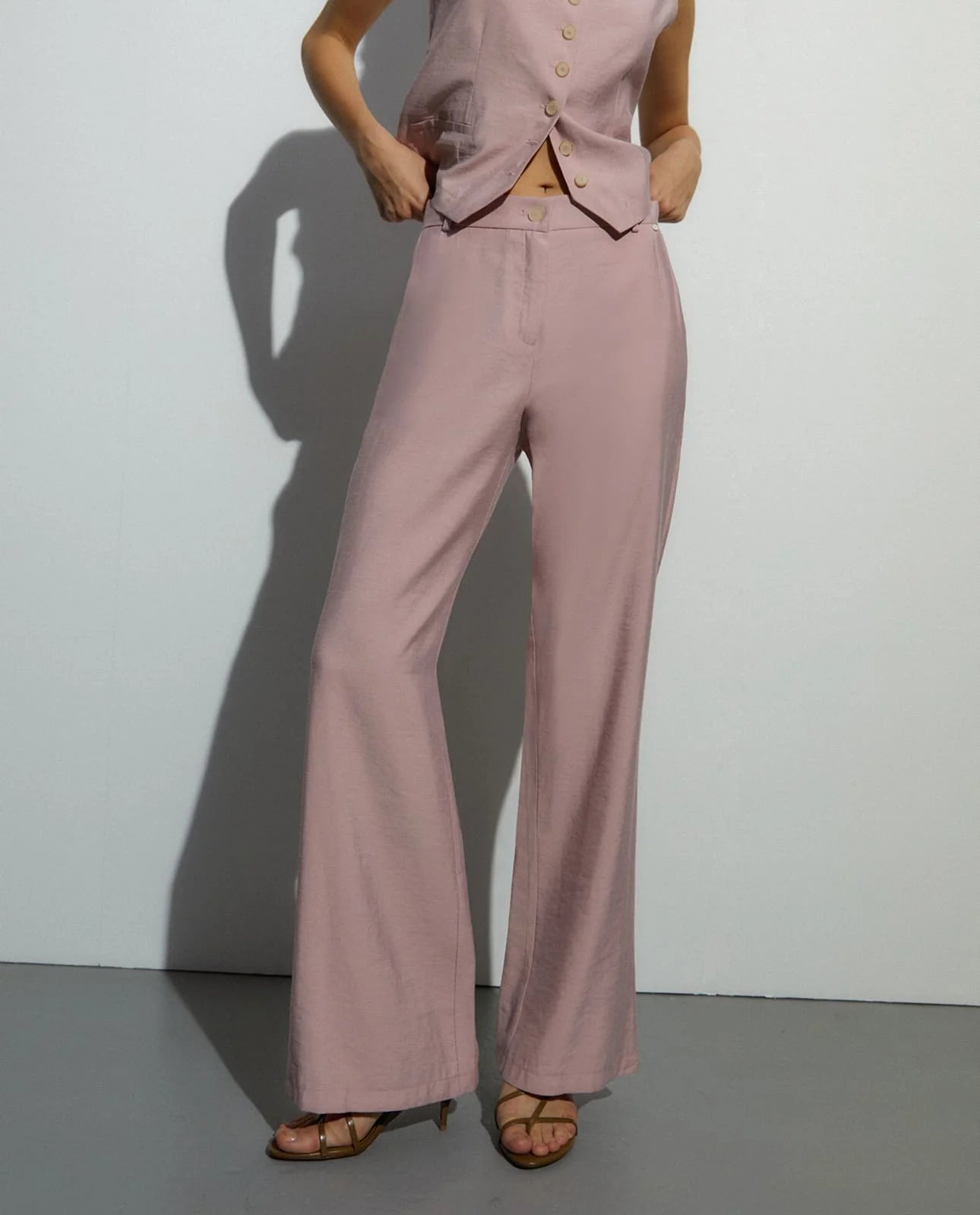 Andam, Trousers Pink 264513