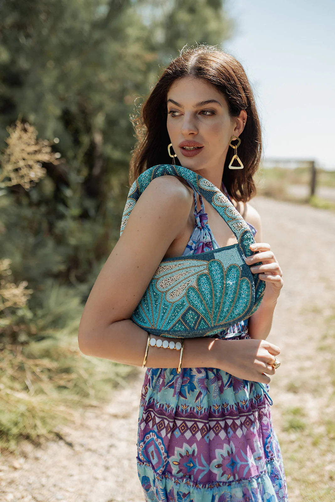 Piti Cuiti, SHELL BAG AZUL 001