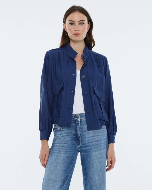 Andam, Jacket with pockets. BLUE