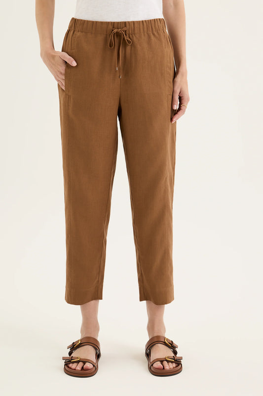 Yarra Trail, Tirari Slim Pant Nutmeg