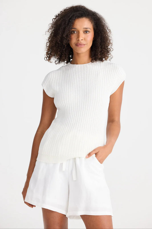 Shanty, Asha Knit Top Natural