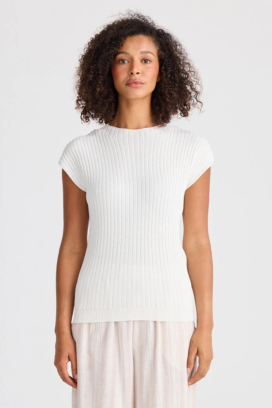 Shanty, Asha Knit Top Natural