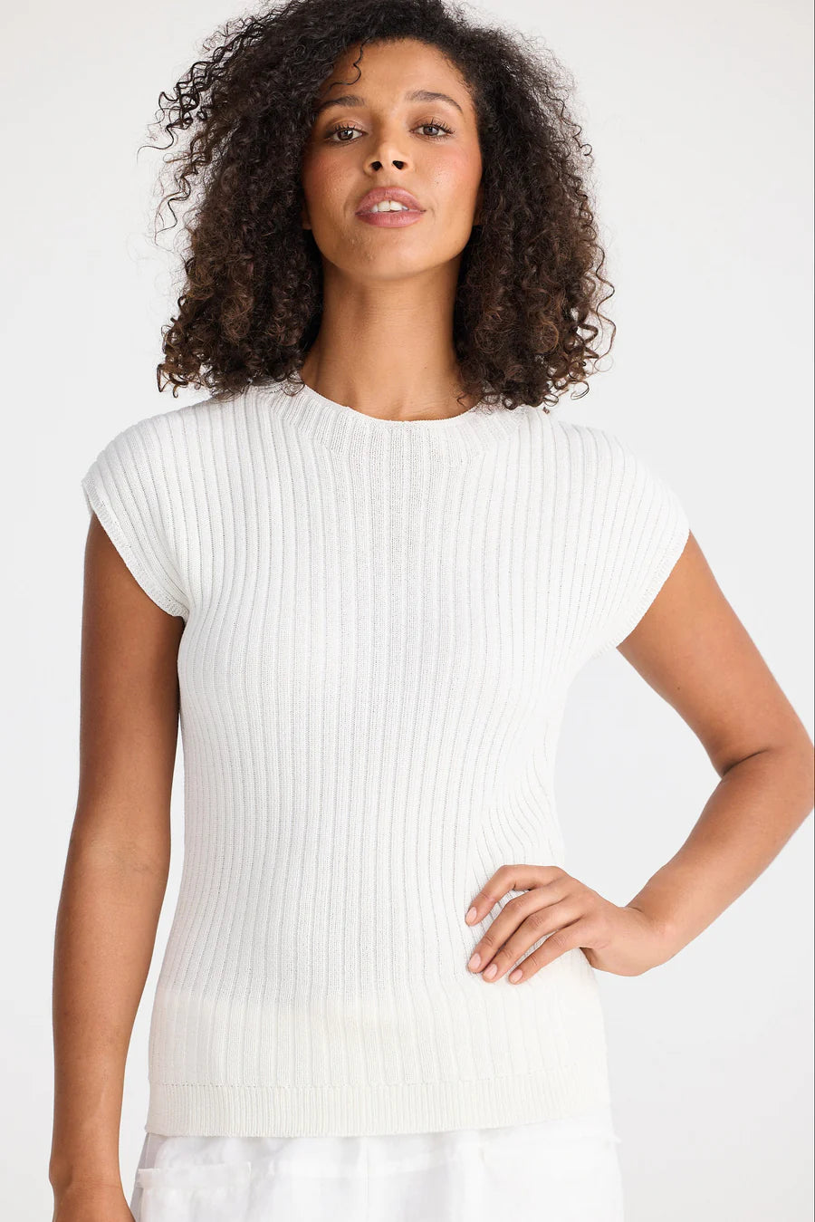 Shanty, Asha Knit Top Natural