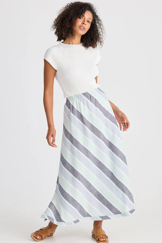 Shanty, Sicily Skirt Tulip Stripe
