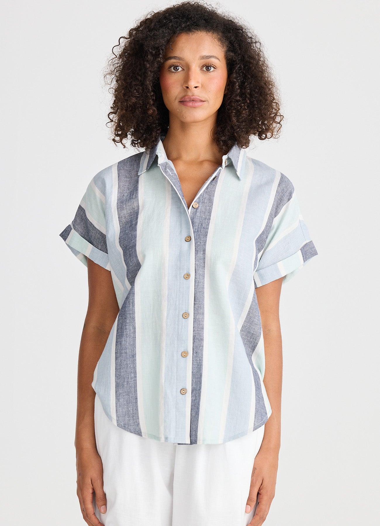 Shanty, Dune Shirt Tulip Stripe