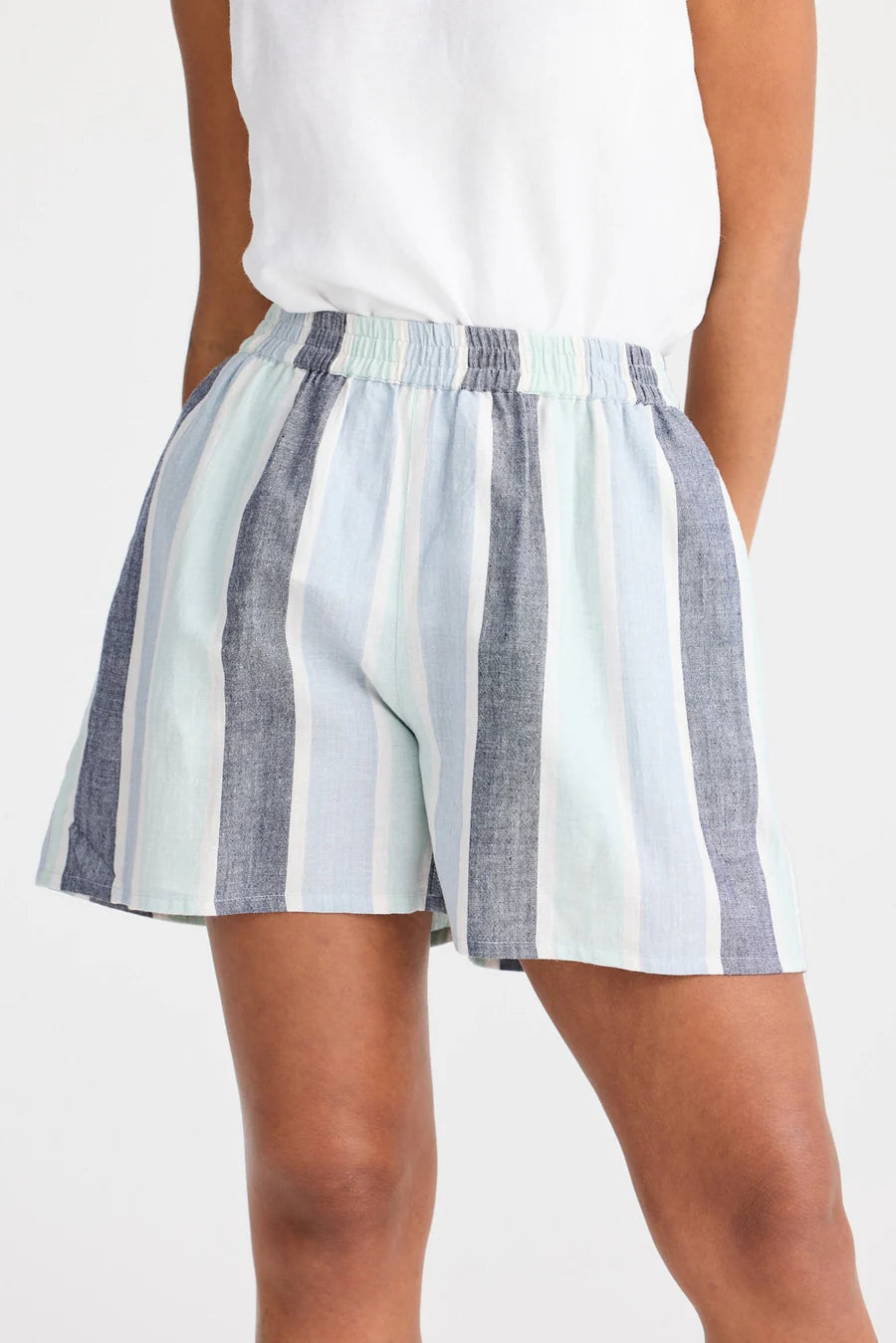 Shanty, Capri Shorts Tulip Stripe
