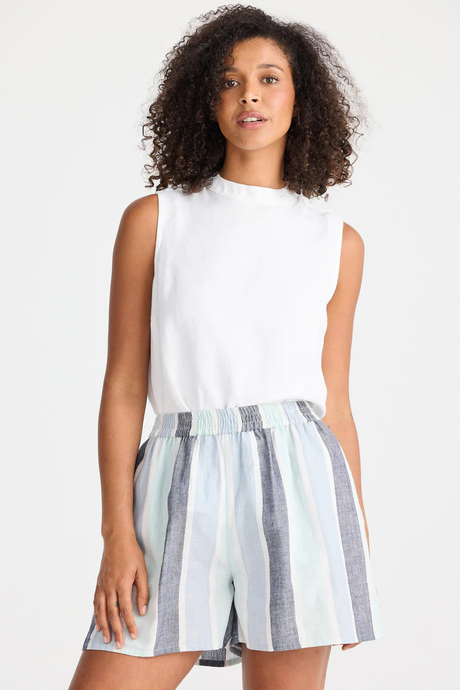 Shanty, Capri Shorts Tulip Stripe