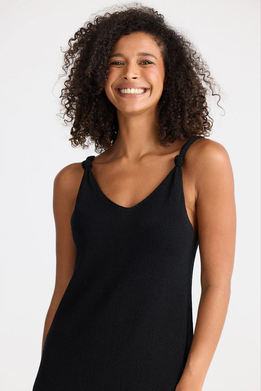 Shanty, Dolcetto Knit Black Dress