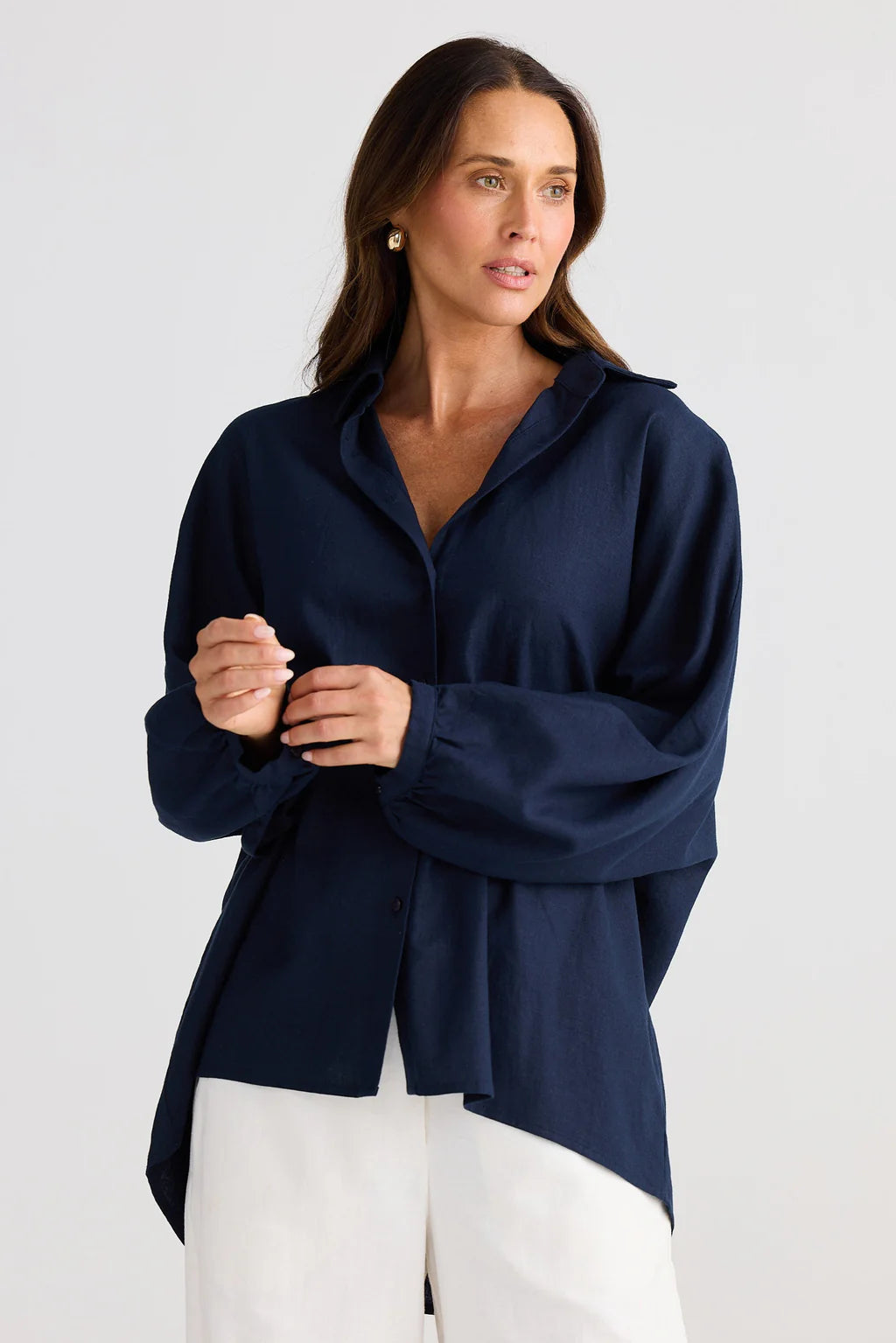 Brave and True, Monty Shirt navy