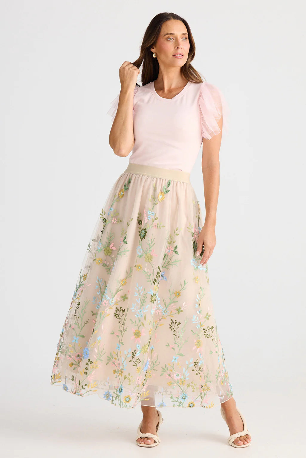 Brave and True, Enchanted Skirt Embroidery