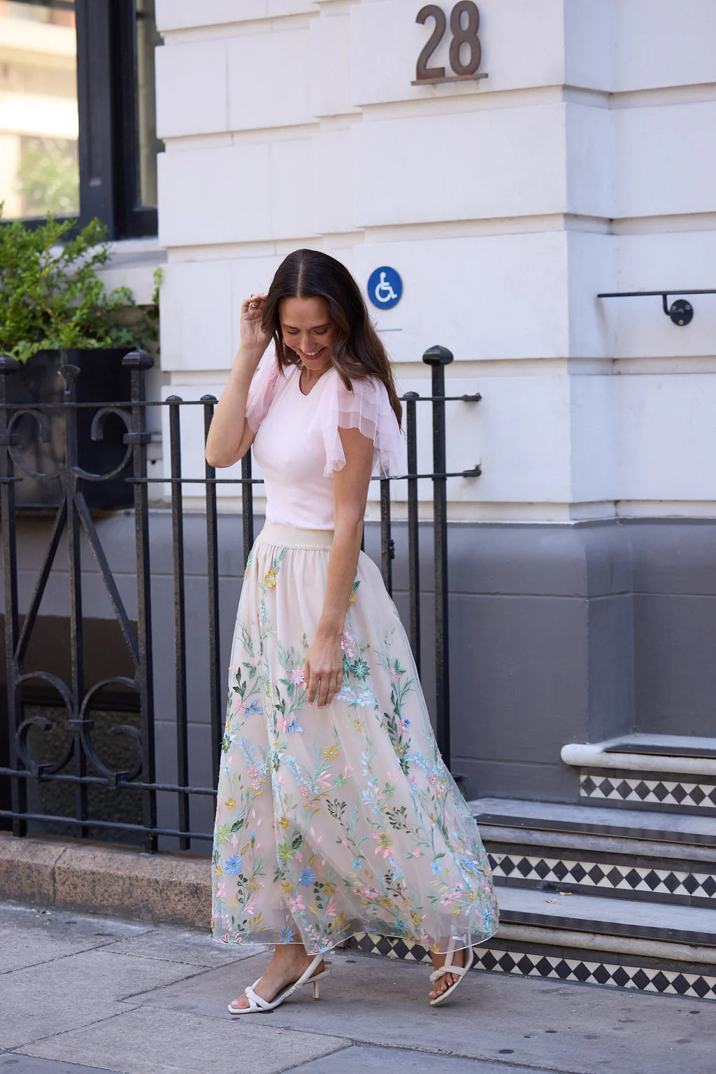 Brave and True, Enchanted Skirt Embroidery