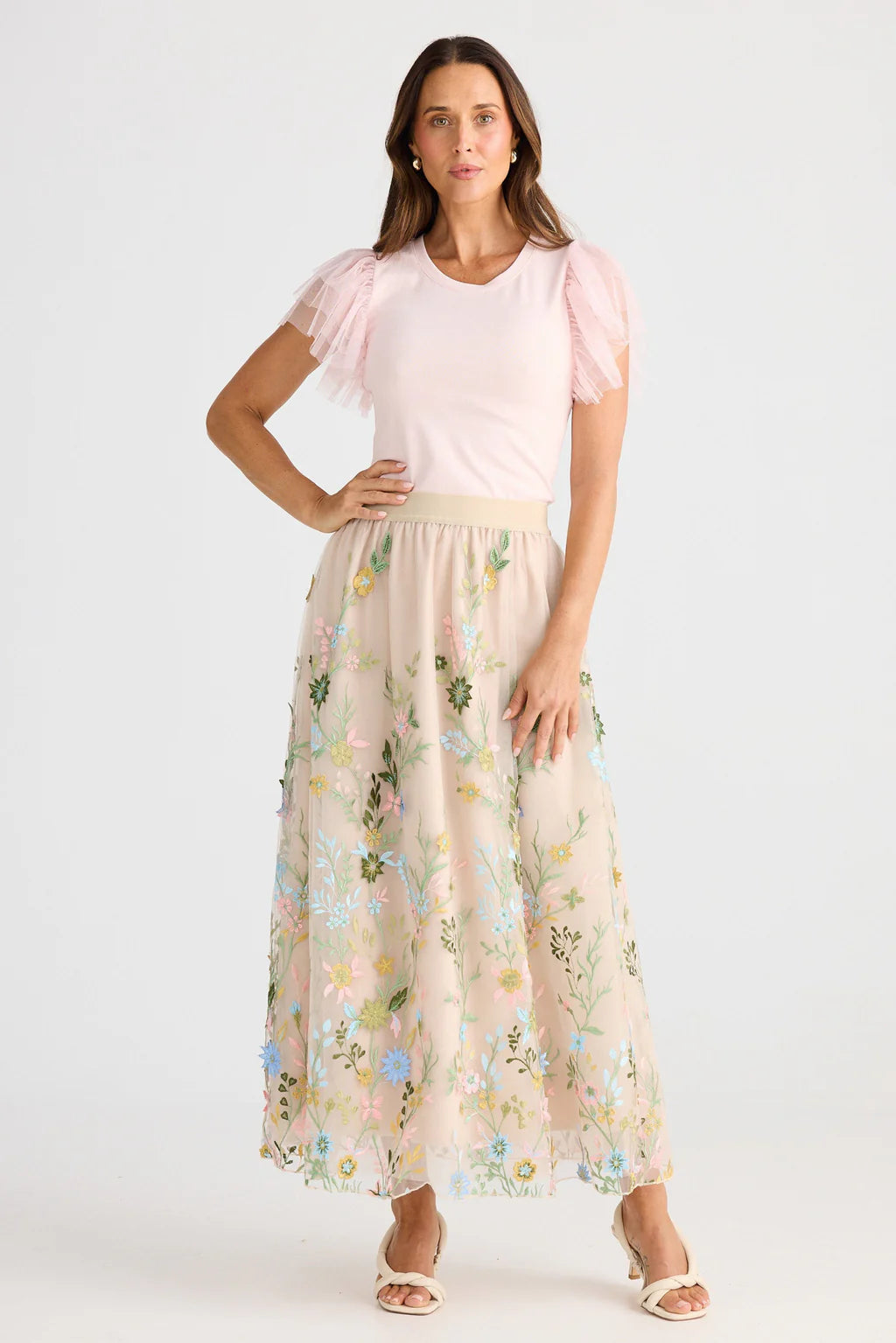 Brave and True, Enchanted Skirt Embroidery