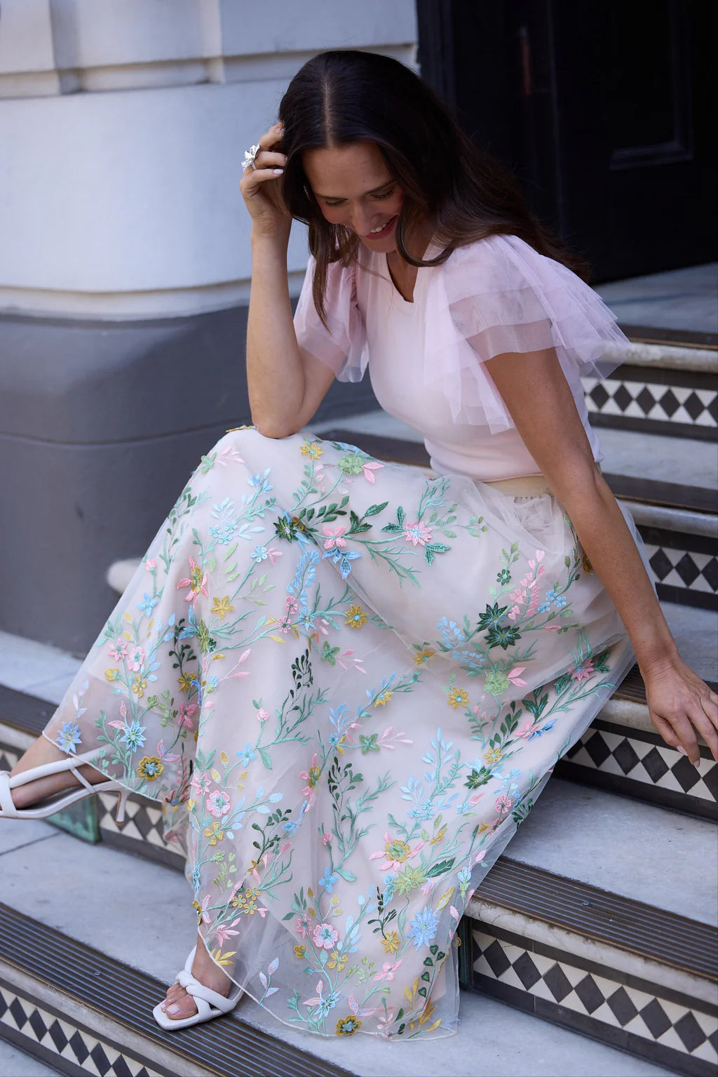 Brave and True, Enchanted Skirt Embroidery