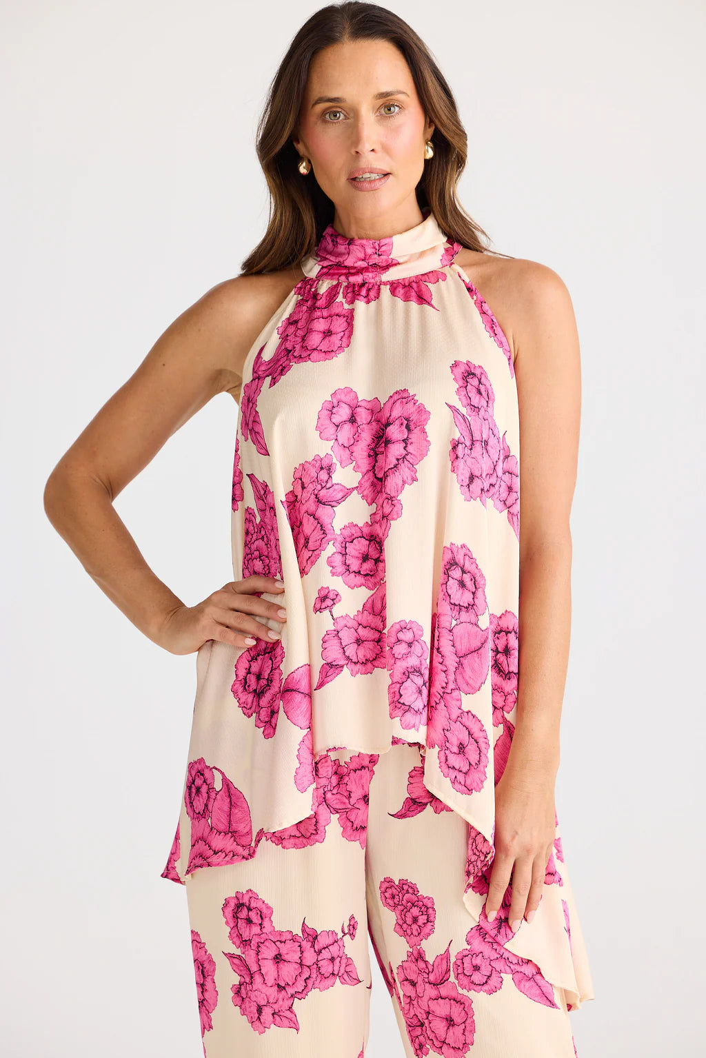 Brave and True, Jewell Top Fuchsia Bloom