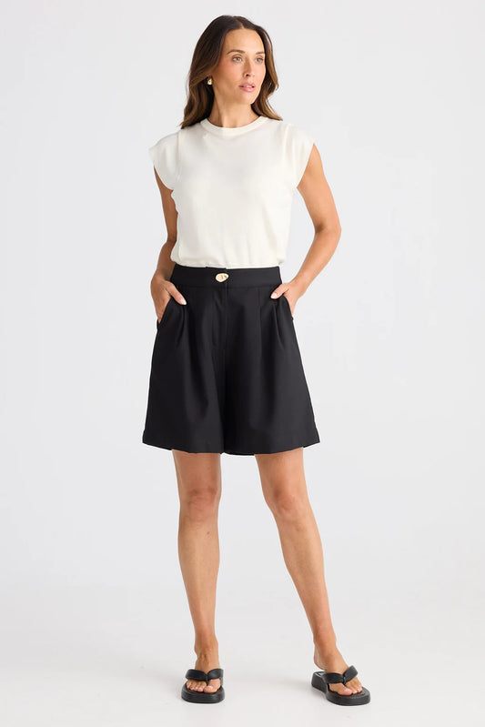 Brave and True, Origami Short Black