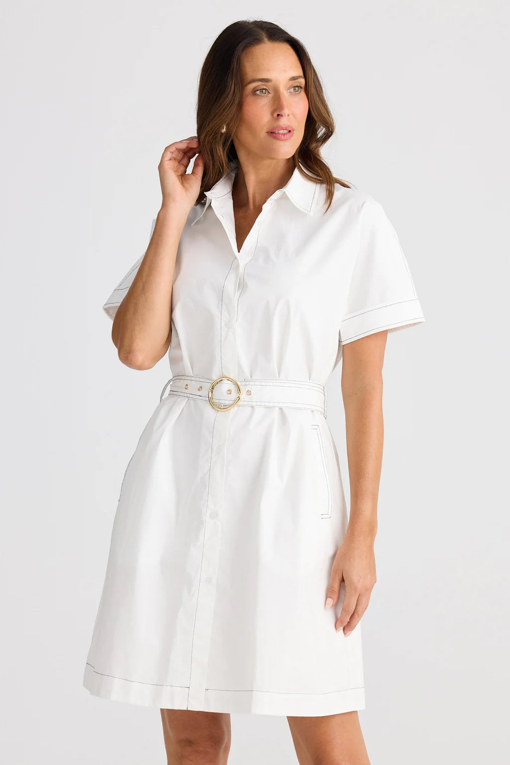 Brave and True, Emma Dress White